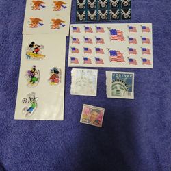 50 stamps Eagles  20 Nabajojewlery 22 Flag  2 Forever First_class  1 Elvis 