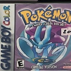 Pokémon Crystal Version Nintendo  Game Boy (Please Read)
