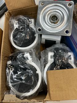 Casters for workbench