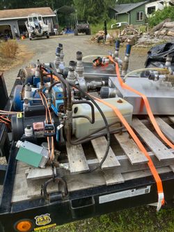 Hydraulic pump, coolant pumps