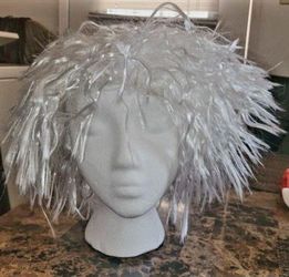 Crazy White Wig