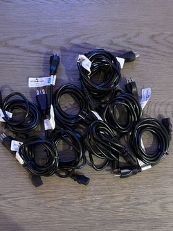 NEW Hydrofarm BACD6 8 Foot 240-Volt Ballast Power Cord | Lot of (40)