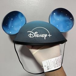 (6) New D23 2024 Disney Plus Mickey Mouse Classic Ears Expo Limited Exclusive