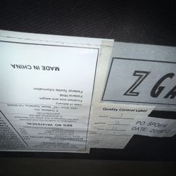 Zgallery Bed Cal King Storage Bed 