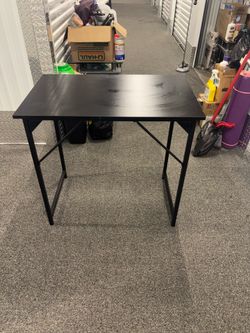 32in Computer Desk, Black
