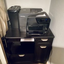 Printer Stand With Storage