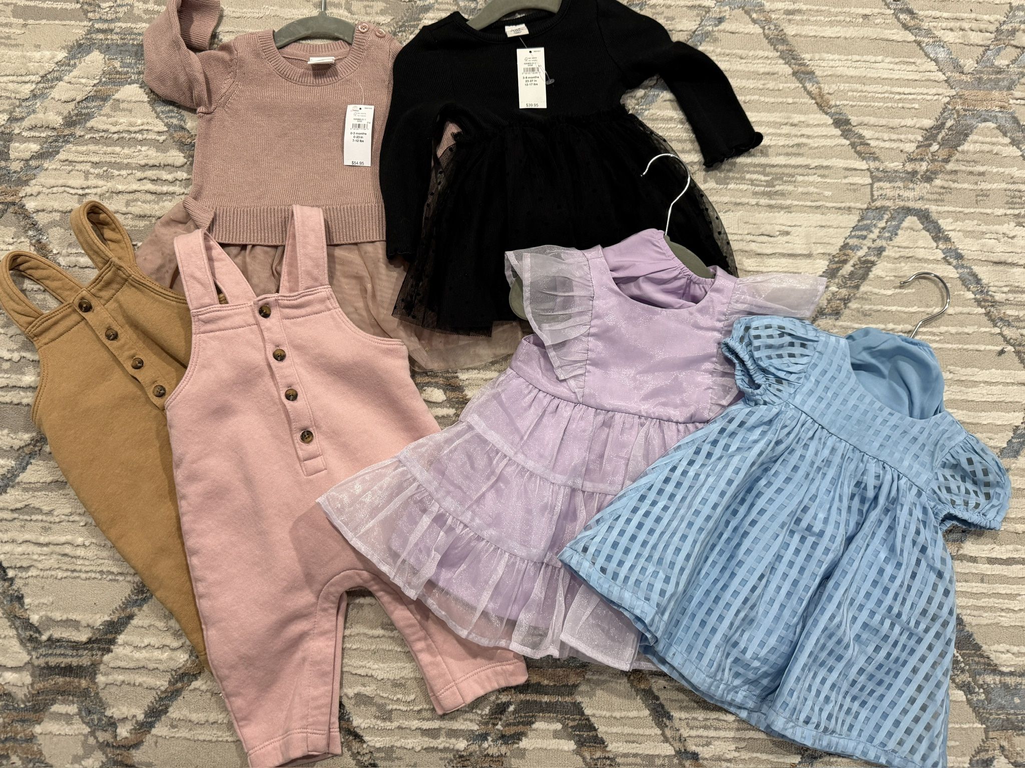 Baby Girl Clothes: 3M & 6M