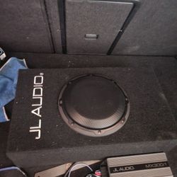 JL Audio Speaker And Amp
