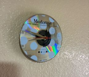 Madonna Immaculate Collection CD Wall Clock