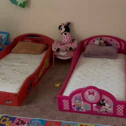 Boy And Girl Toddler Beds With Bedding