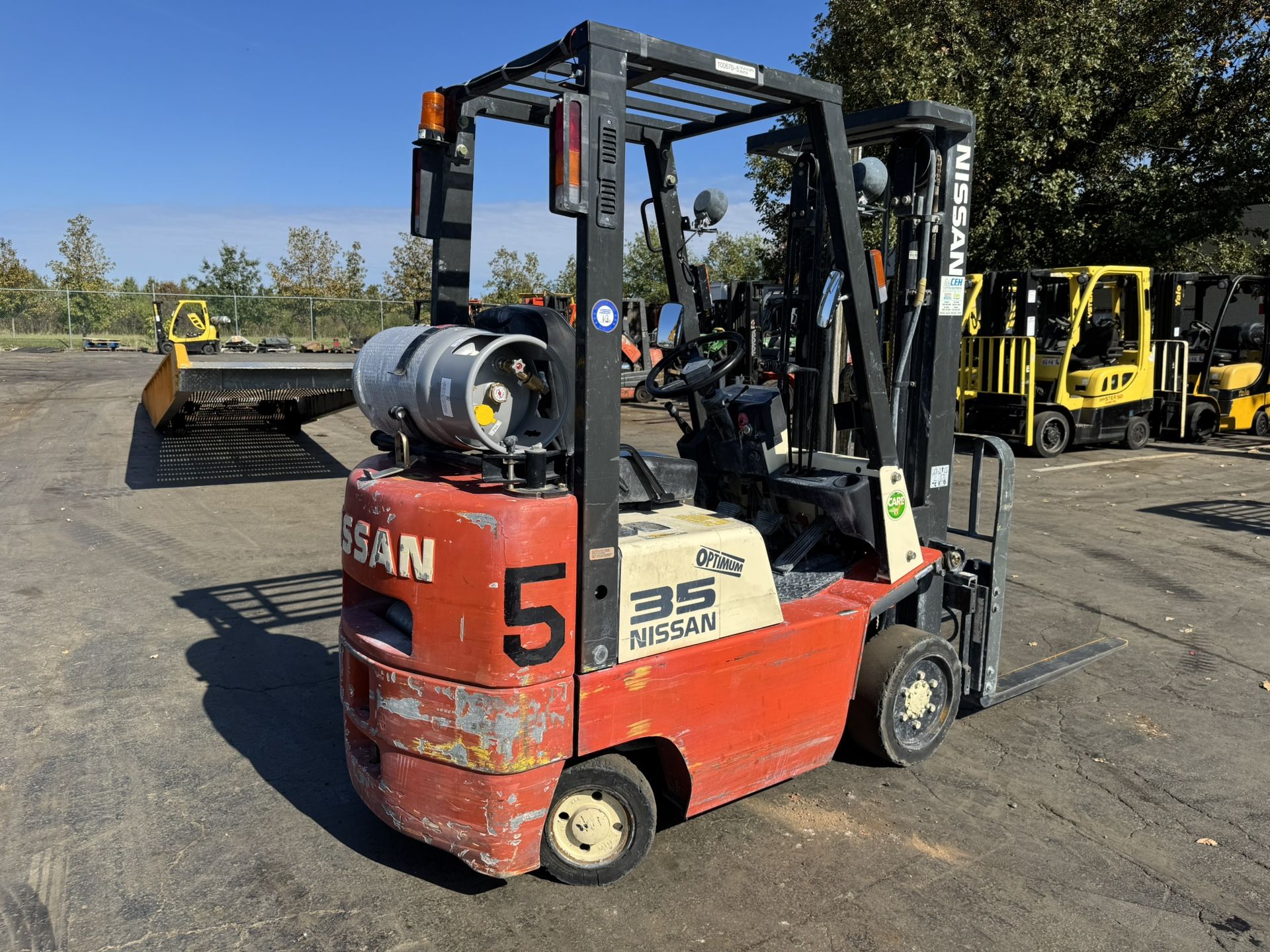 2001 Nissan LPG Forklift Under $3000! Deal 