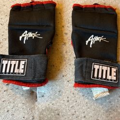 Title Fingerless Boxing Gloves.
