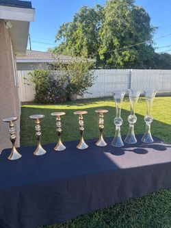 Party Flower vases stands