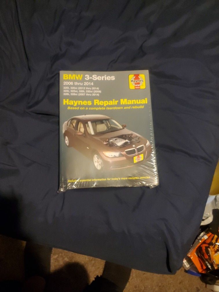 Haynes Repair Manual Bmw 3 Series 2006-2014