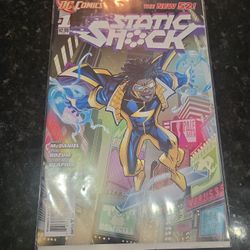 DC COMICS: Static Shock #1 1ST PRINT NEW 52 UNREAD