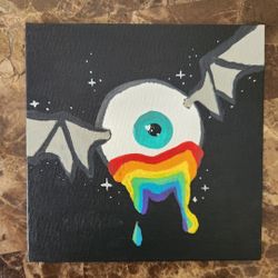 Rainbow Eye-Bat 🦇🌈👁