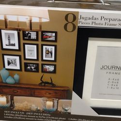 Brand New 8-piece Photo Frame Set Still In Box