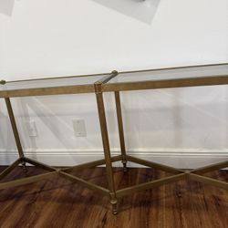 Glass Console Table