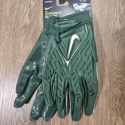 Nike Superbad 6.0 Mens size 3XL NFL Football Gloves Green XXXL NEW DX4520-304