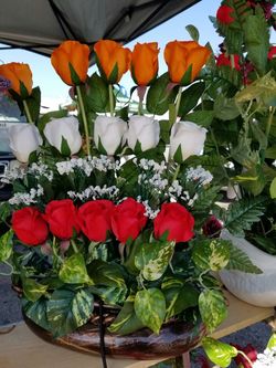 New artificial floral arrangement
