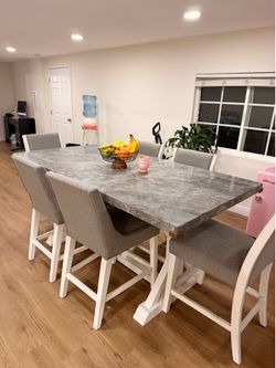 Marble table