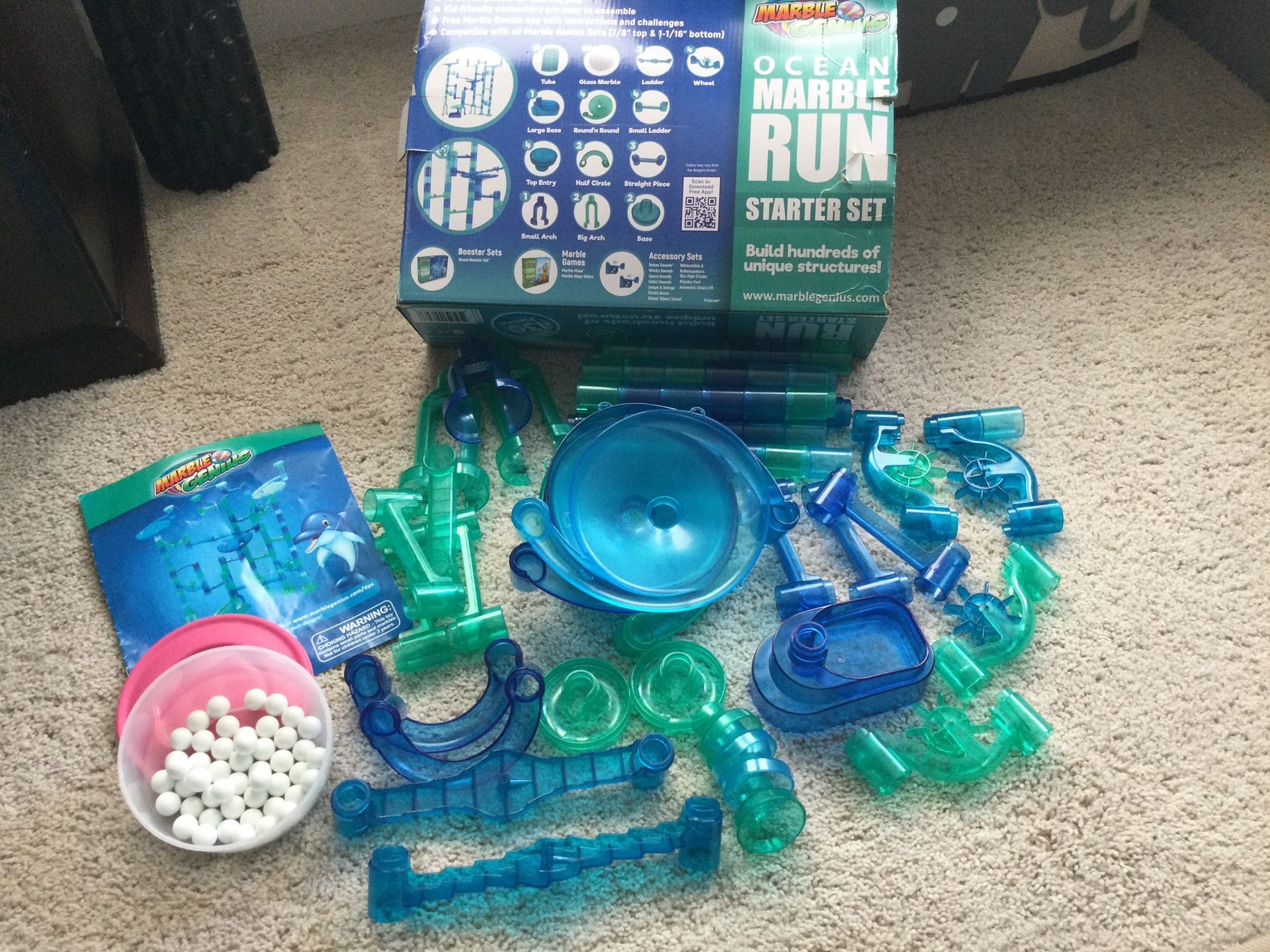 Marble Genius - Marble Run Ocean Theme