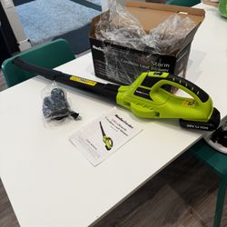 Mueller Cordless Leaf Blower 20v / Charger And Battery New 