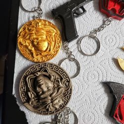3d Printed Key Chains 