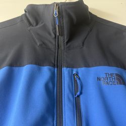 The North Face Men's Blue & Navy Full Zip Jacket Size M