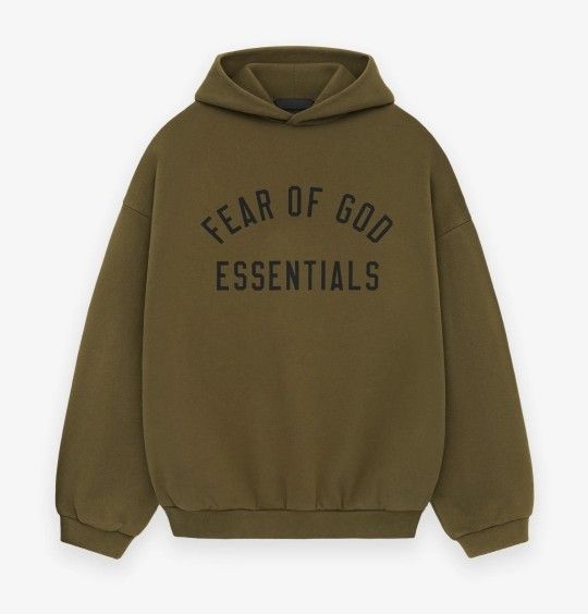 Essentials Hoodie Wood *NEW* XL