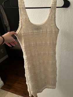 White Lace Dress Size Small