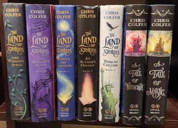 Chris Colfer Land of Stories 7-Book Hardcover Set