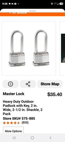 Master locks