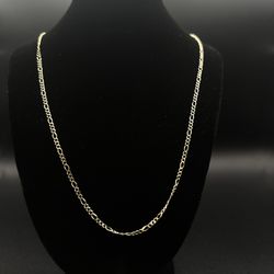 Gold Chain 10 K / Cadena De Oro Tipo Cartier 
