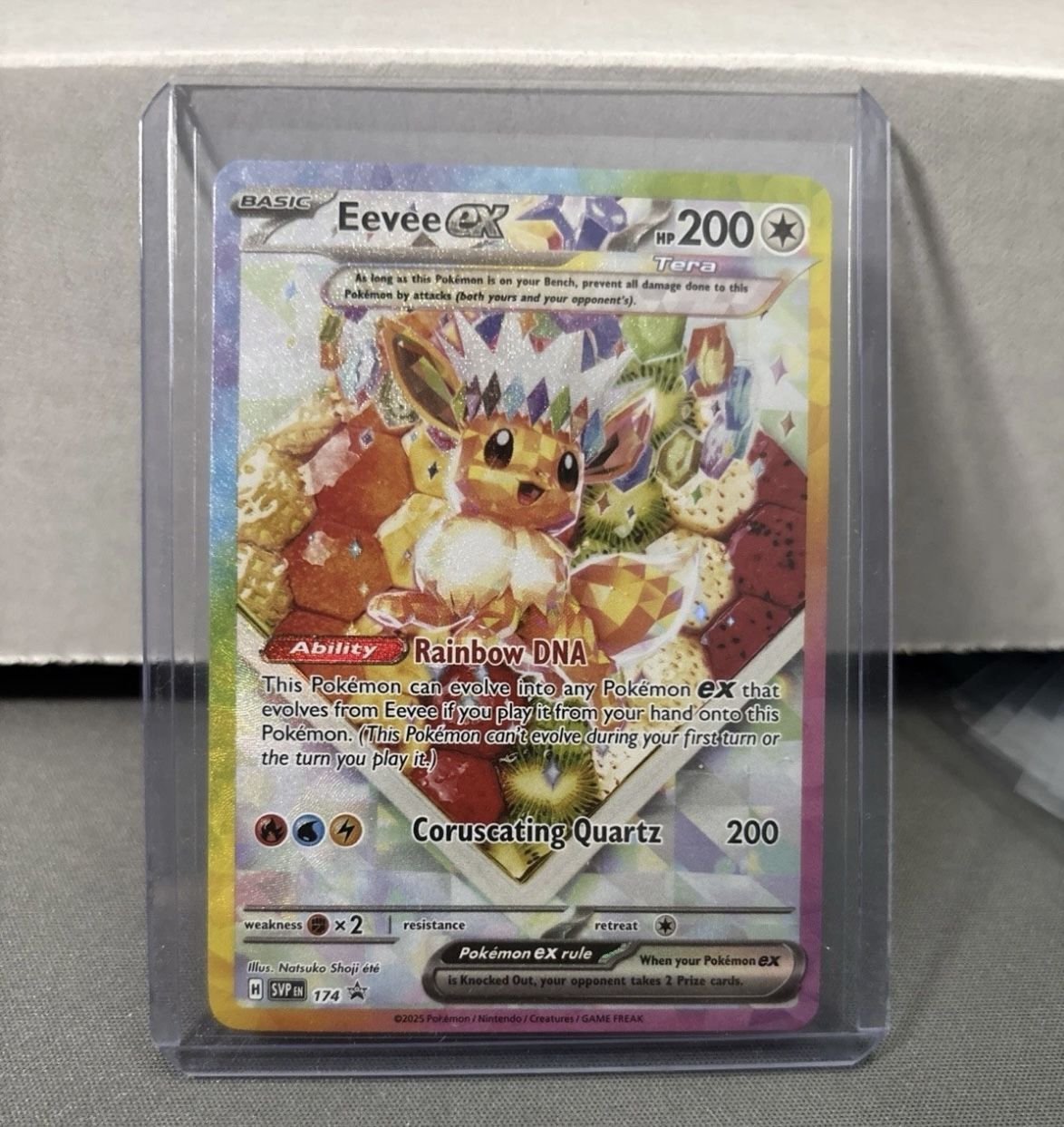 Eevee ex 174 Sv: Scarlet & Violet Promo Cards Holo