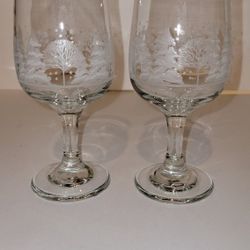 Vintage Crystal Goblets