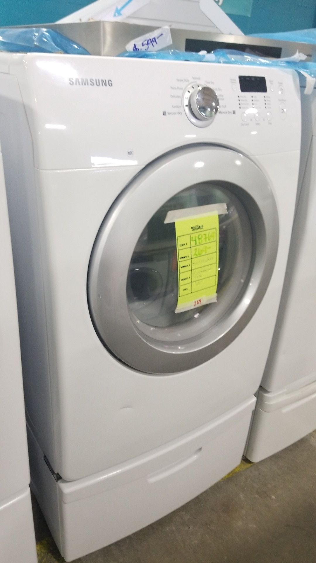 Samsung electric dryer