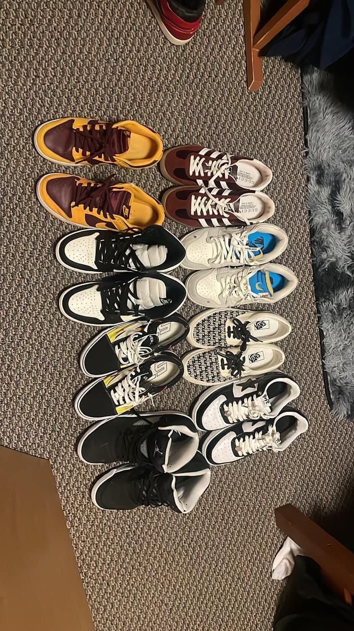 Men's Heat Sneakers Size 11