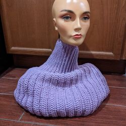 New Handmade Cowl Neck Chest Scarf Shawl Infinity Wrap