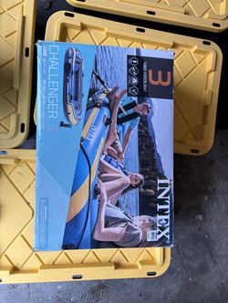 Intex Challenger - 3 person inflatable boat