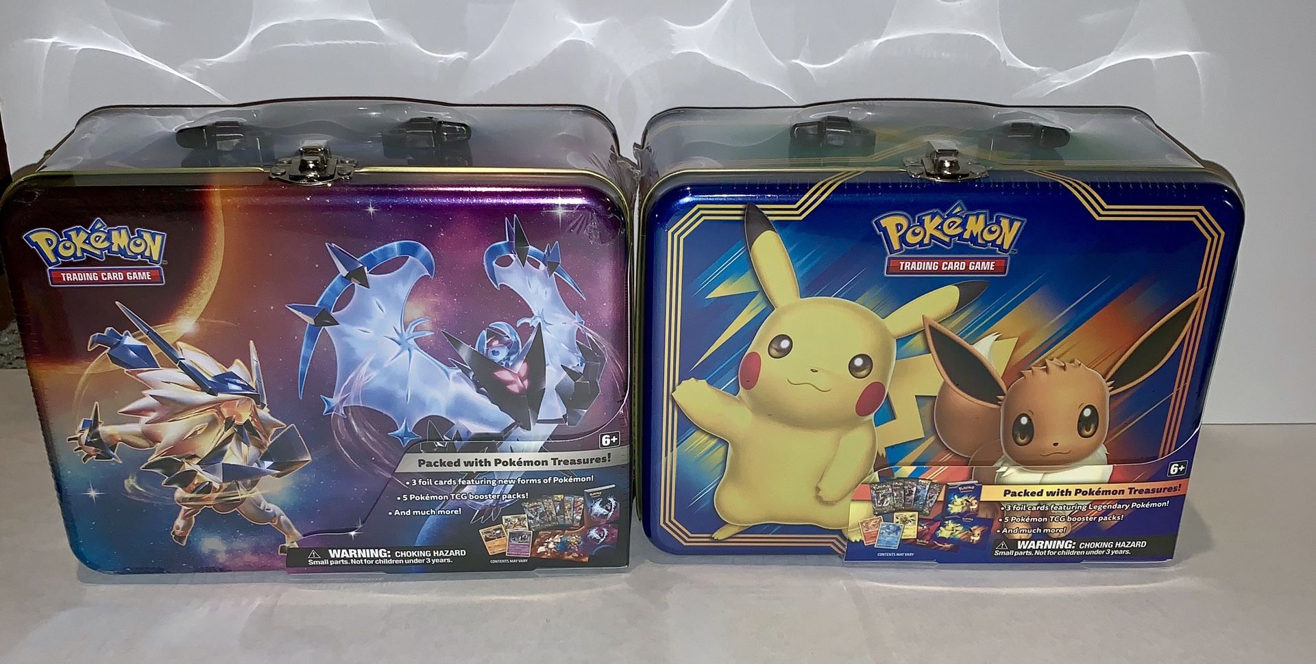 Pokemon Fall and Spring 2018 Sealed Collectors Tin