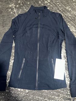 lululemon Define Jacket *Nulu Womens Medium Size 8 Blue NEW WITH TAGS $128 Retail