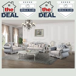 BLOWOUT SALE: 2-PIECE SOFA SET 