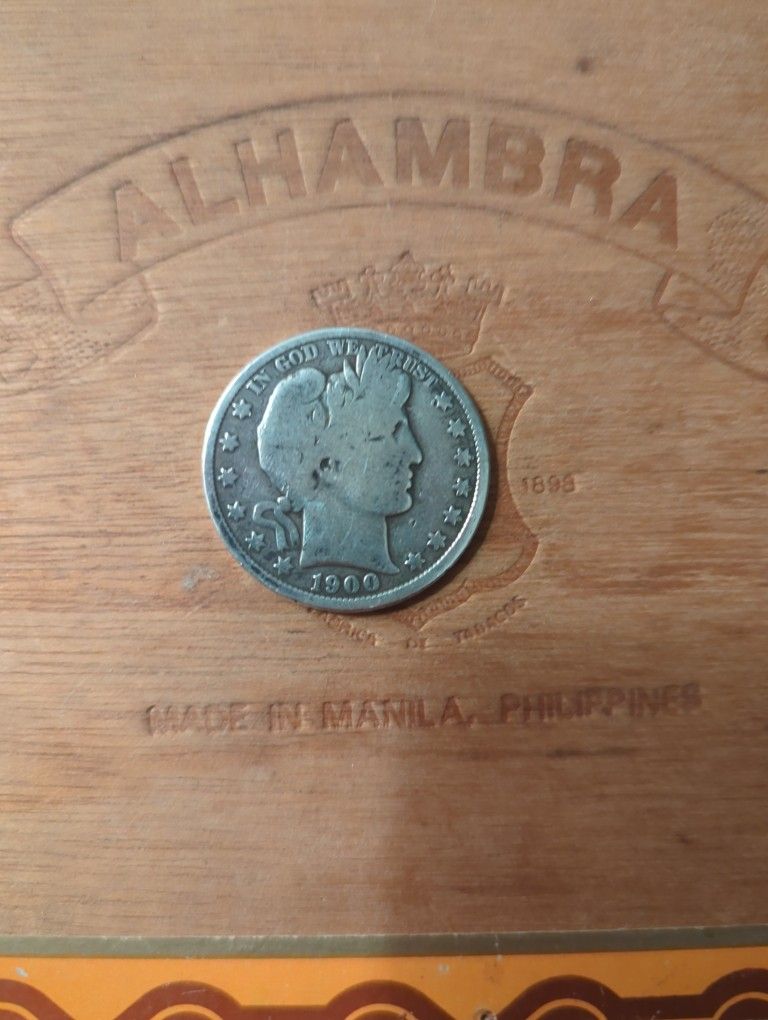 Barber Half Dollar 1900