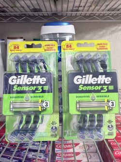 GILLETTE SENSOR 3 SENSITIVE 7 COUNT