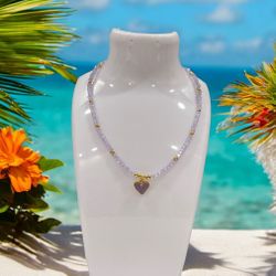 Hermosos Collares De Piedritas Hechos A Mano🥰