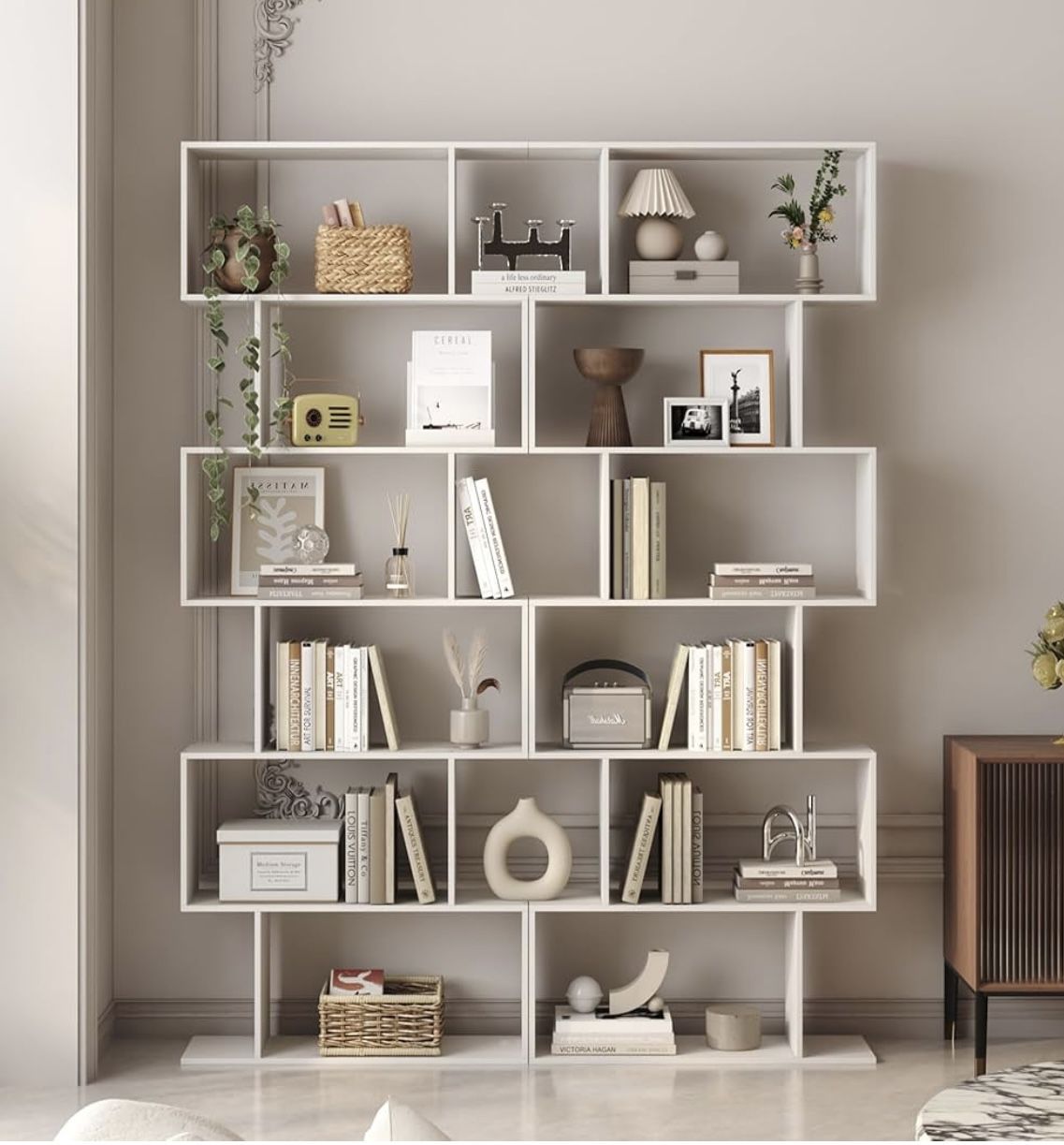 Bookshelf 6 Tier ( NEW In The Box )
