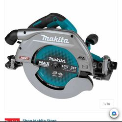 Makita 40v 10 1/4" cordless circular saw