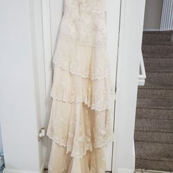 Rustic wedding dress