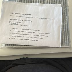 New Cabin Filter Lexus 250 350 450 Yr 2014